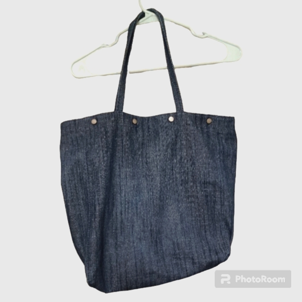 Steve Madden Denim Tote Bag Shoulder Purse